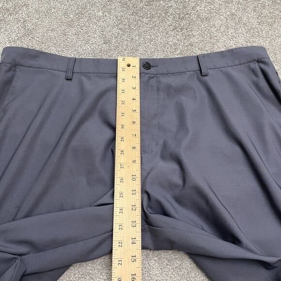 Adidas Climalite Golf Performance Pants Men 42x30 Dark Gray Straight Leg Outdoor - Picture 8 of 16